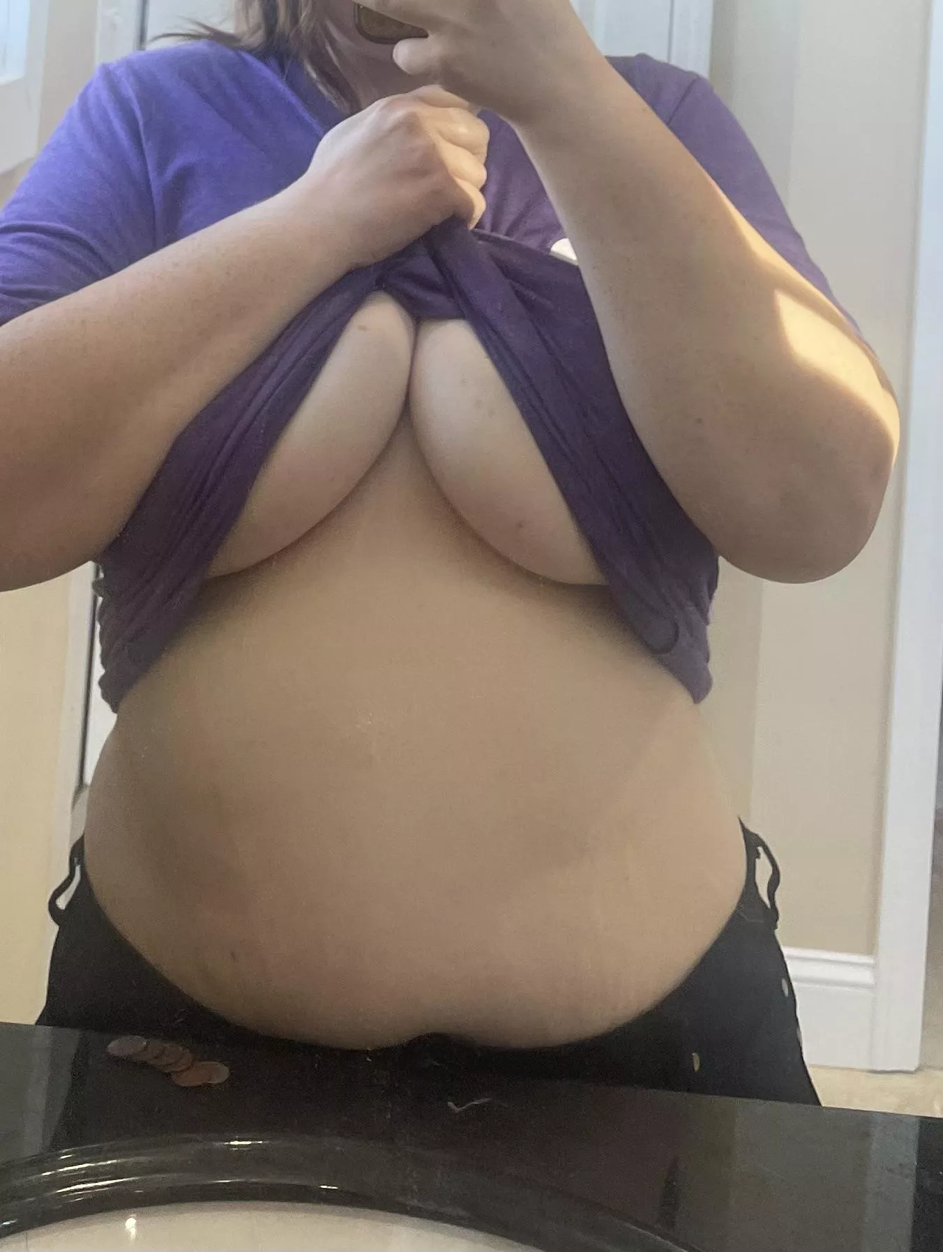 Feeling myself this morning! 😘 posted by InformationOk5096