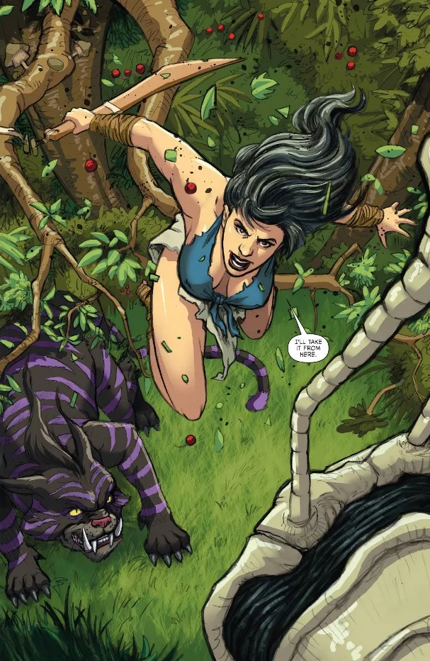 Jungle Calie [Wonderland Annual: Out of Time] posted by milord8440