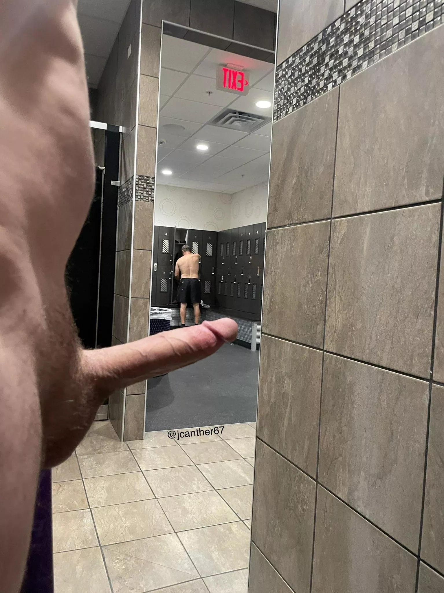 Locker room fun!😜 Who else works out at Planet Fitness? posted by okcap3716