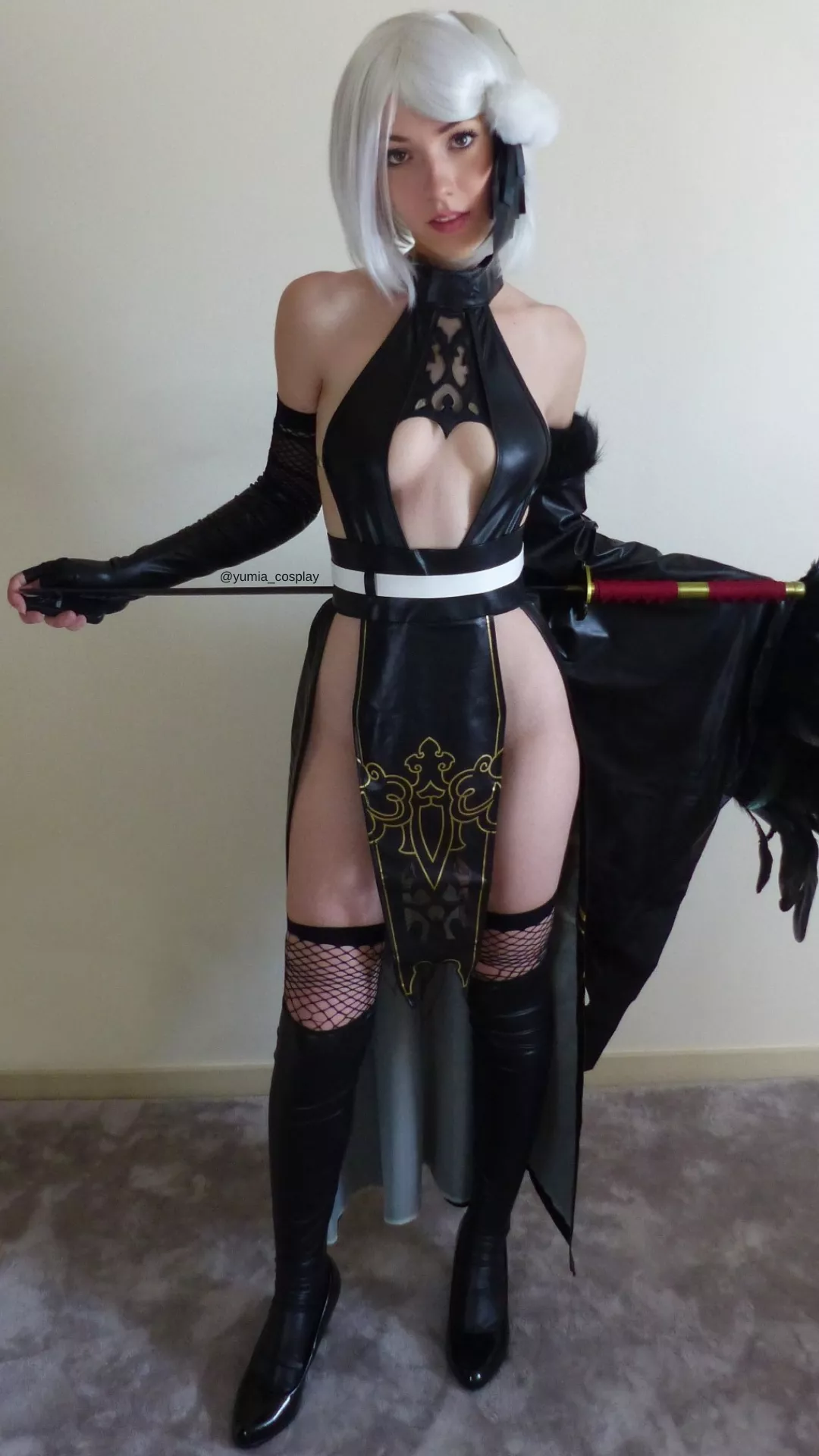 My 2B shinobi cosplay posted by Yumia-san