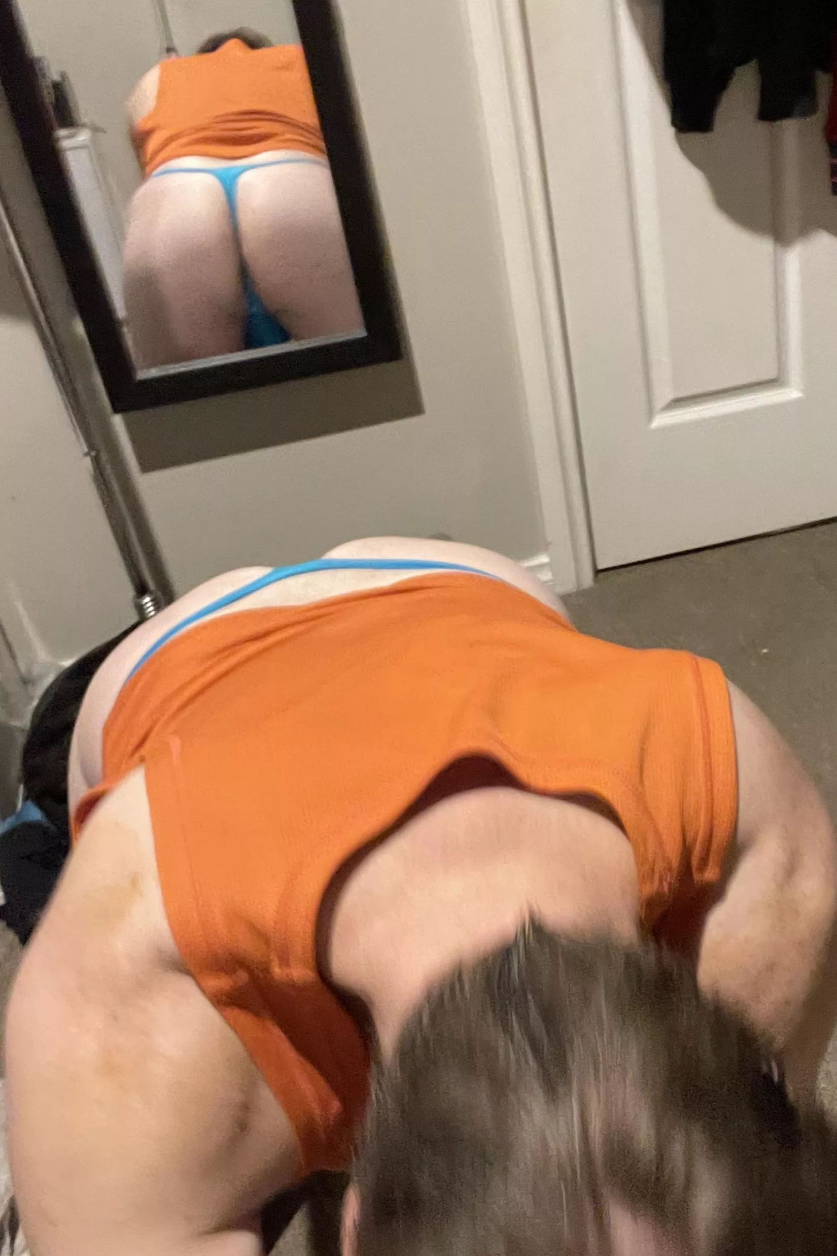 Nothing sexier then wearing a thong! posted by mdblanken