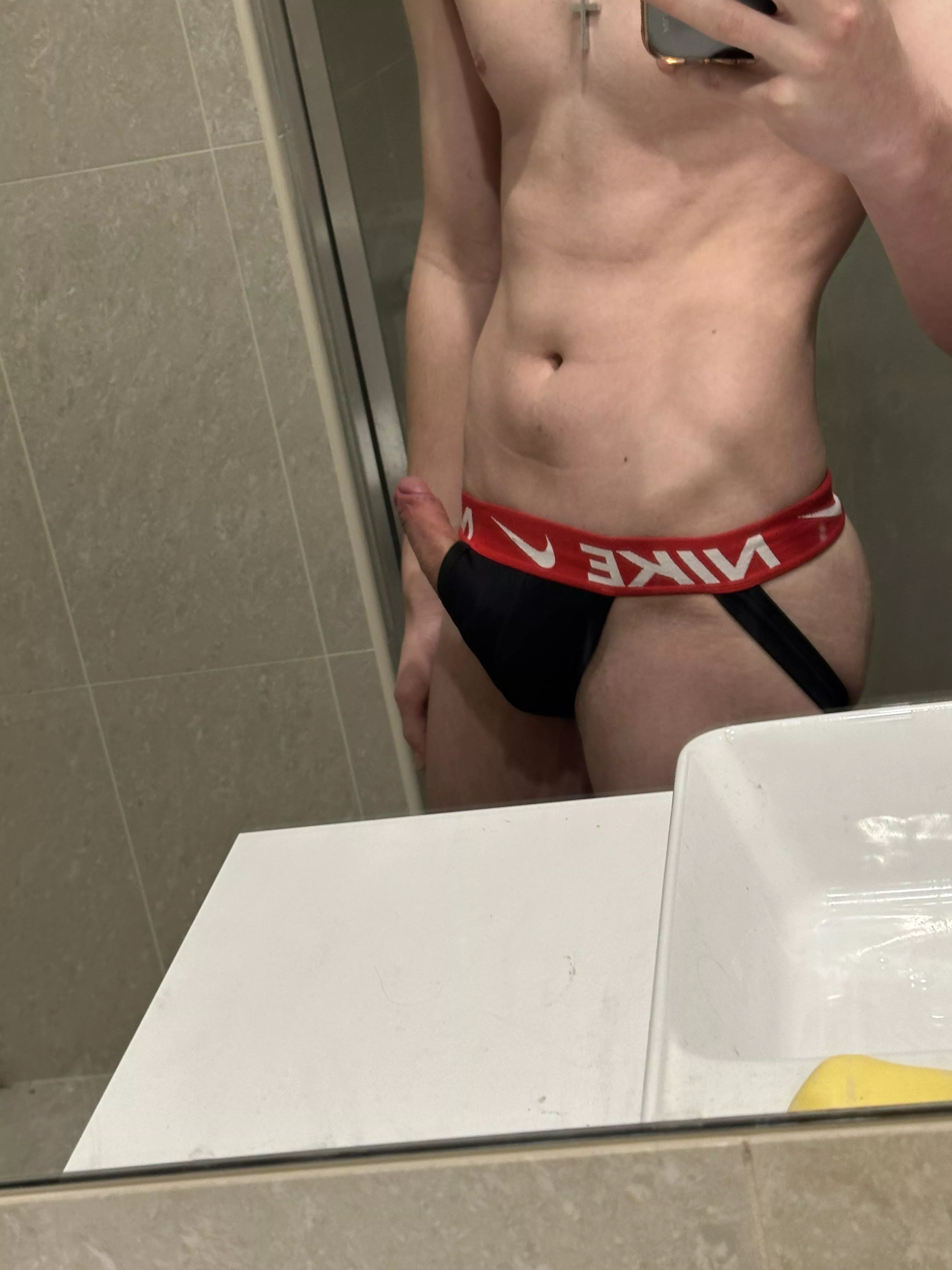 Peaking out a bit posted by Fit-Birthday7164