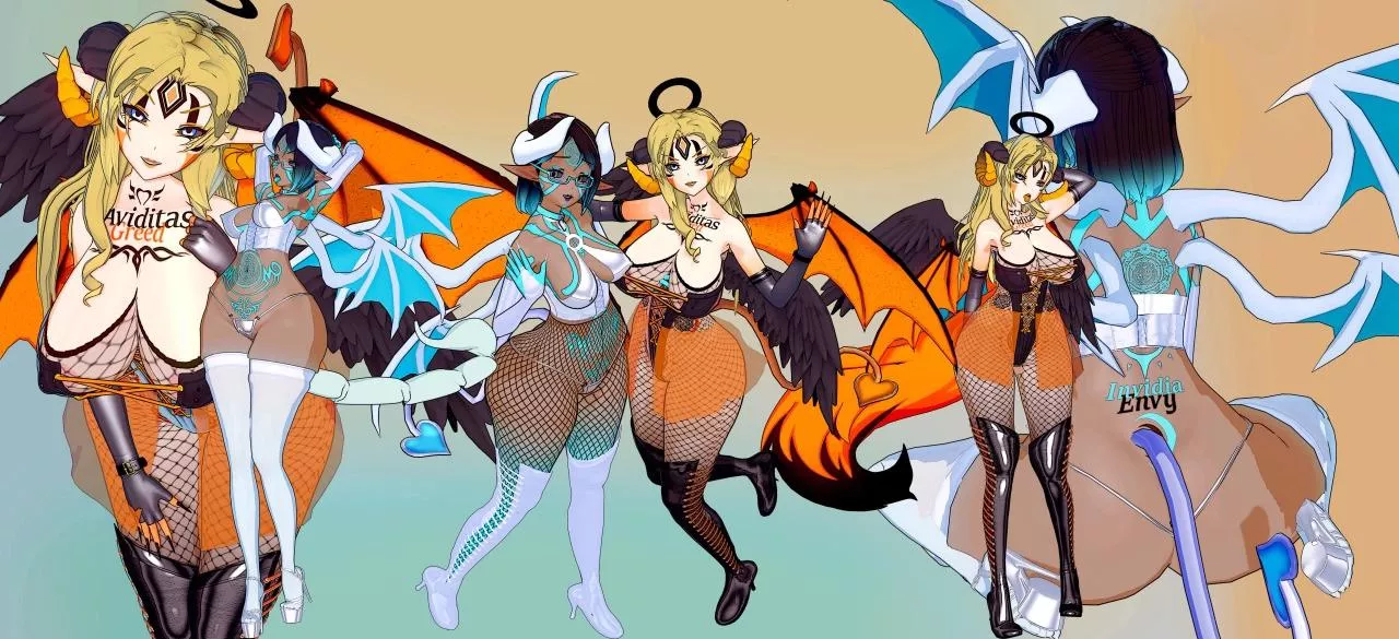 Saphron and Tera Succubitch model ( fatallyobsessed) posted by Emotional-Feed5489