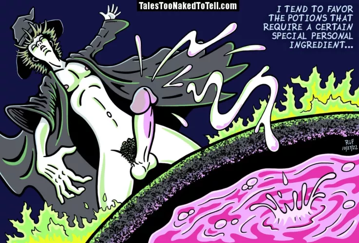 Tales Too Naked To Tell Halloween Special Rerun - Now in Color! by RufusArt