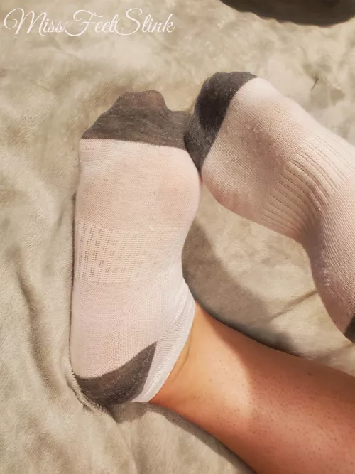 This is the last tike you'll see them white! by MissFeetStink