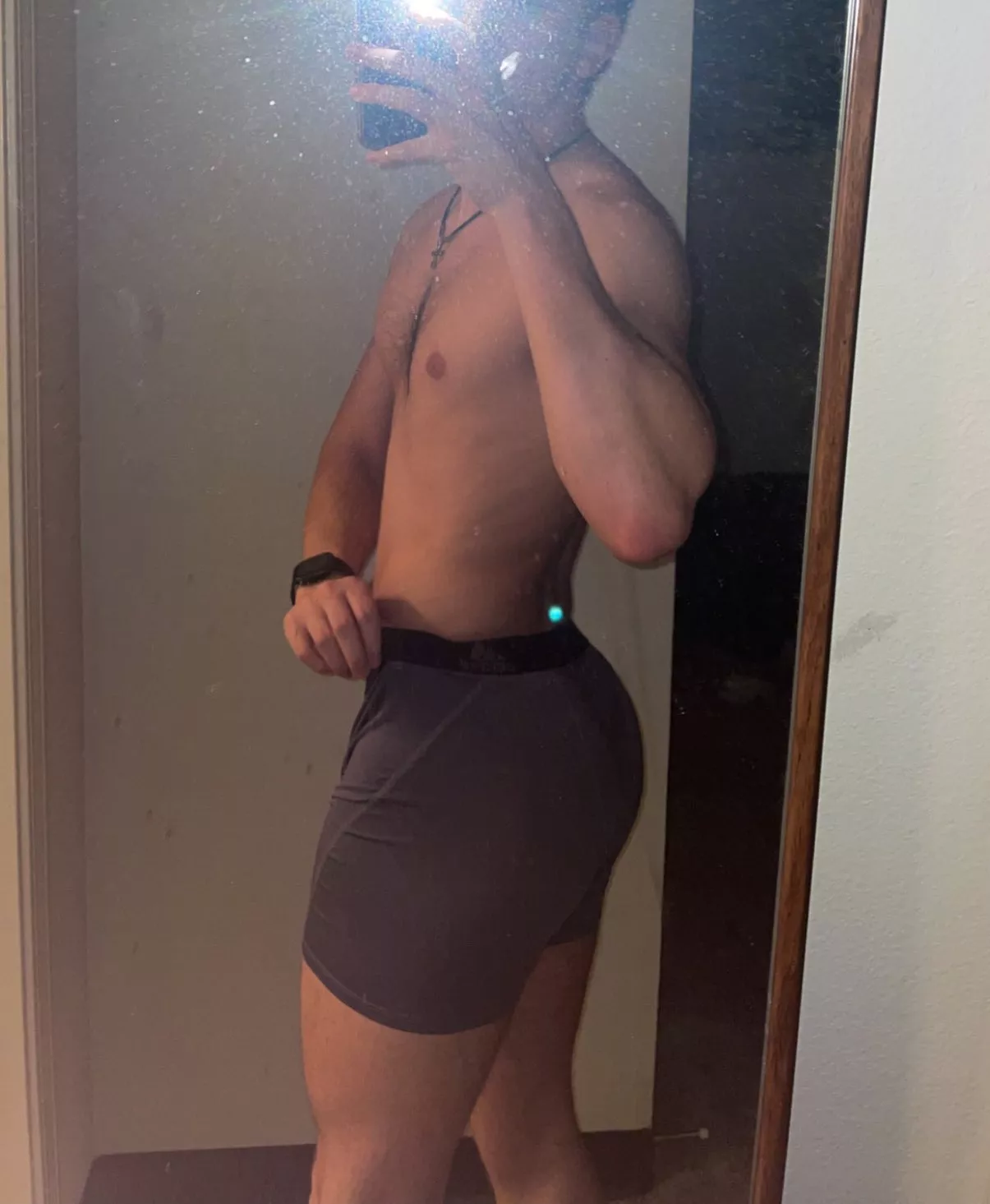 U wanna slide them off bruh? posted by No_Owl2394