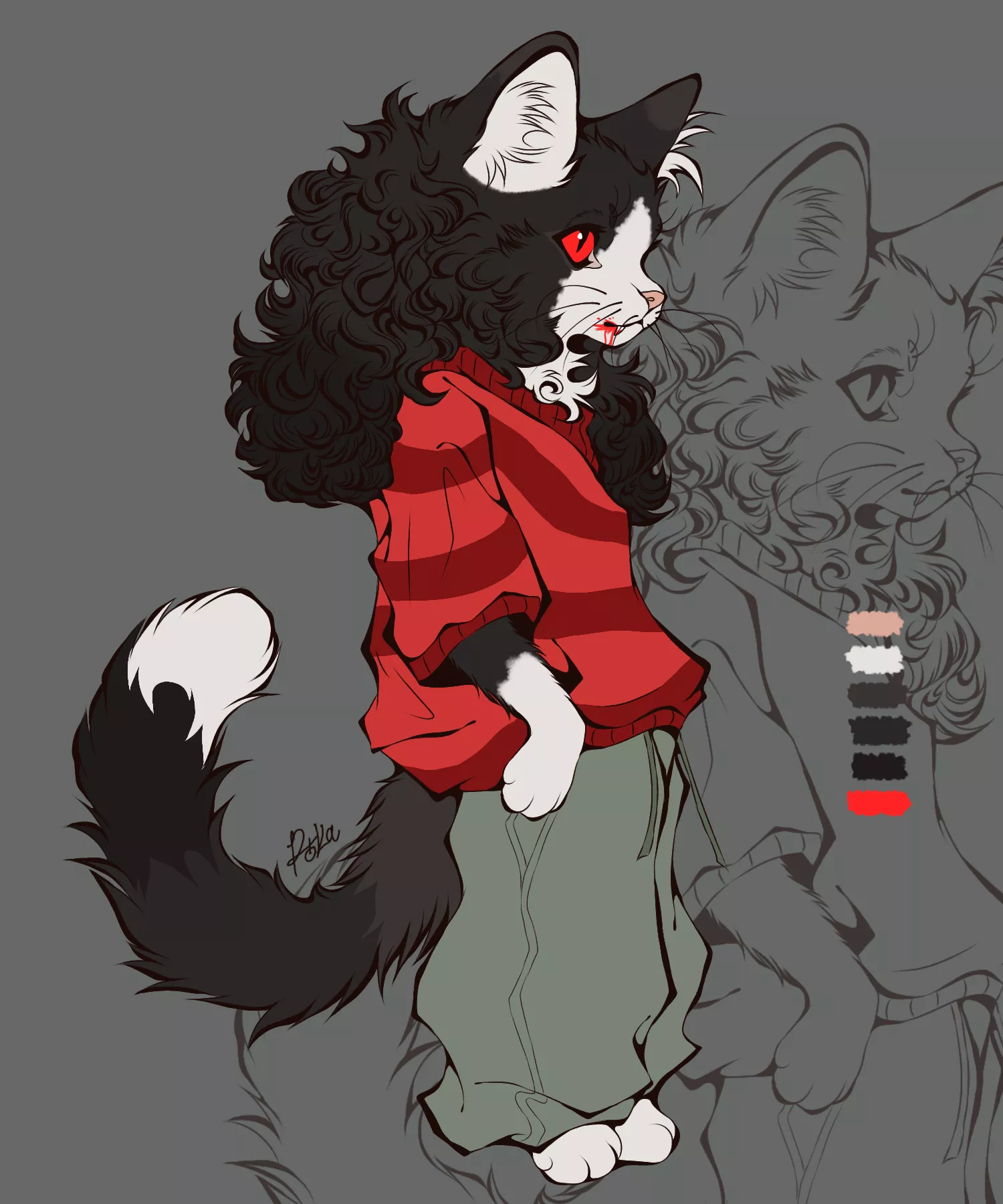 Vampire tuxie adopt 🩸🕸️ posted by rokarasztaval