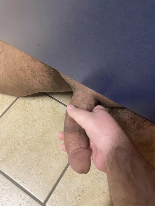 big🍆 at Lowes stall by NatEon007