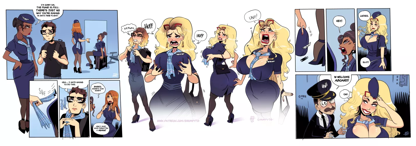 Catching a Flight by GrumpyTG by snarkygarlic