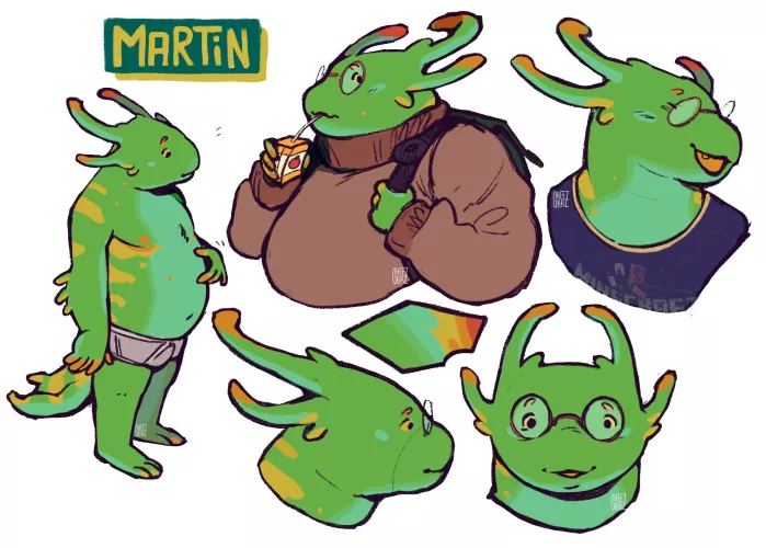 Does he count as a furry? Oc art by me by Gheebrz