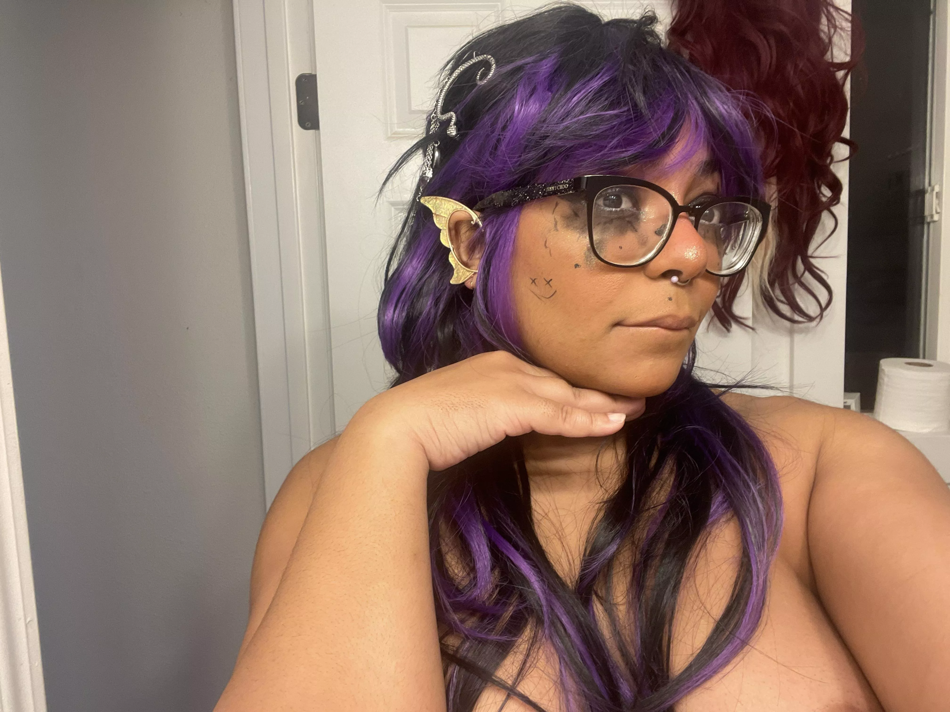 Elf’s and glasses. Just need a little paint. posted by Rapebaitsuccubus