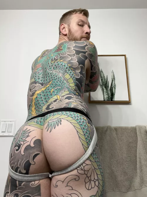 Feelin cheeky by onebigtattoo