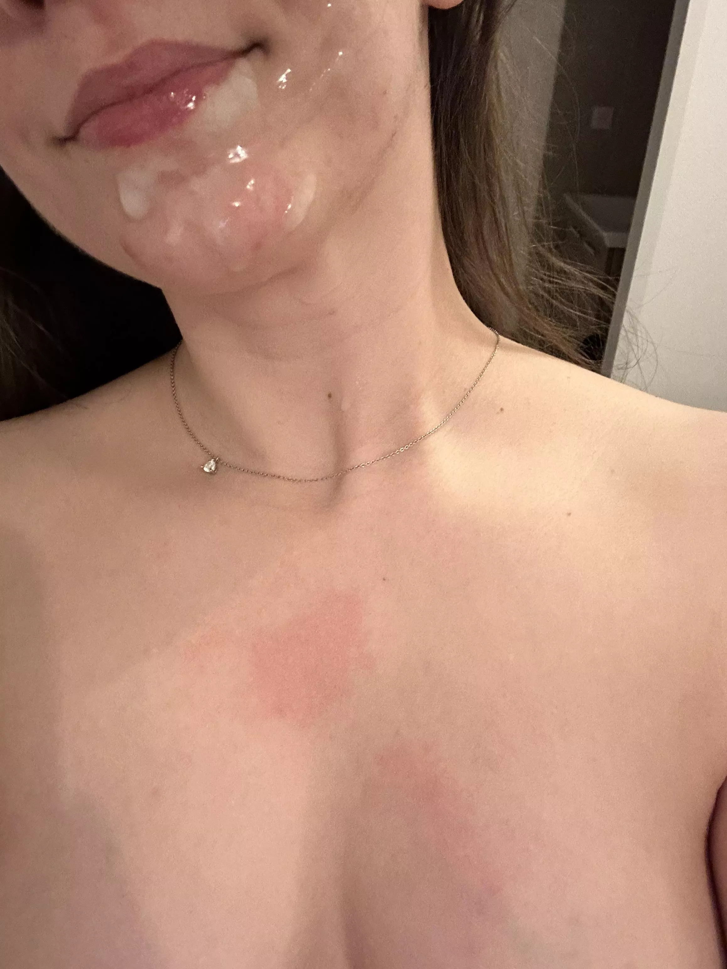 Got my protein shot before going to bed posted by Luna-sunfire