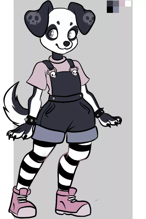 Goth Gorl Adoptable (Art & Design by Me!) posted by Glittering-Amount-68