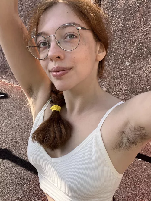 I'm a little sweaty after sports, do you like that? by abbysunny