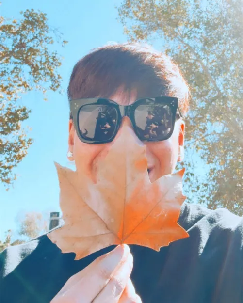 Maple Leafy…🍁 Fall Breezy…🍂 And So Grinny…😁 by mcalviz