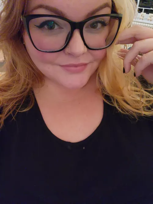 My pink cheeks are a dead give away for the thoughts in my head ☺️ by EmberAdams4