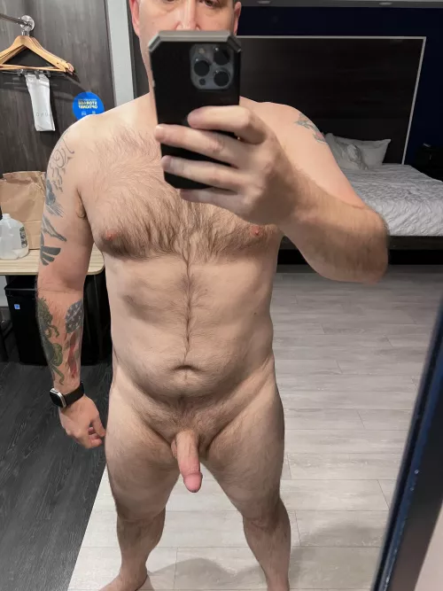 Naked and alone in my hotel room [45]. Now to your knees by Expensive-Number-401