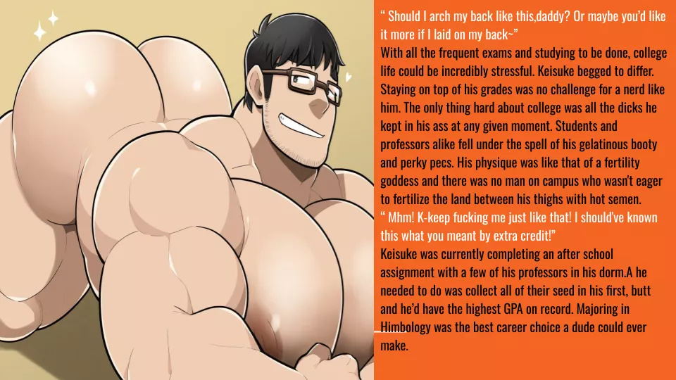 Nerdy Himbo caption story[ Art by Takezamurai] posted by DivineRetribution8