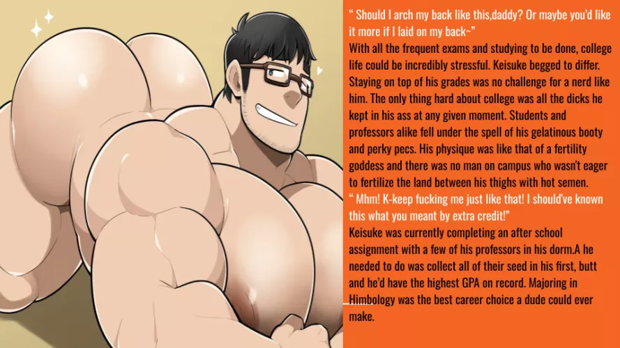 Nerdy Himbo Caption story [ Art by Takezamurai, text by me] by DivineRetribution8