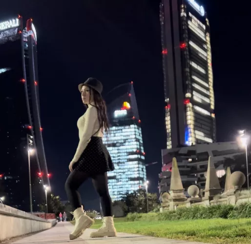 Right here, right now, no one’s around anyways! Lick them! Shine my perfect boots! by MissSandraDomina