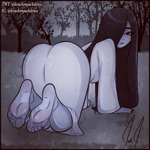 Sadako Yamamura (KrackenJackDraw) [Ring] by KrackenJack-Draws