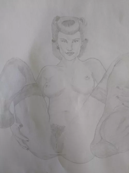 Silk Spectre waiting for the Comedian (by me) by Actual_Doctor140