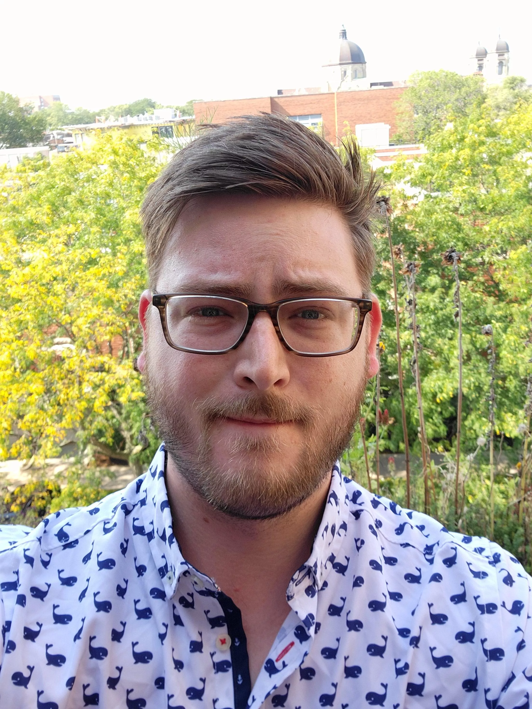 There are whales on my shirt. posted by Pehdazur