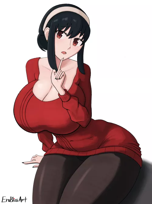 Thicc Yor Forger (EroBlissArt) by MakotoNiijima69