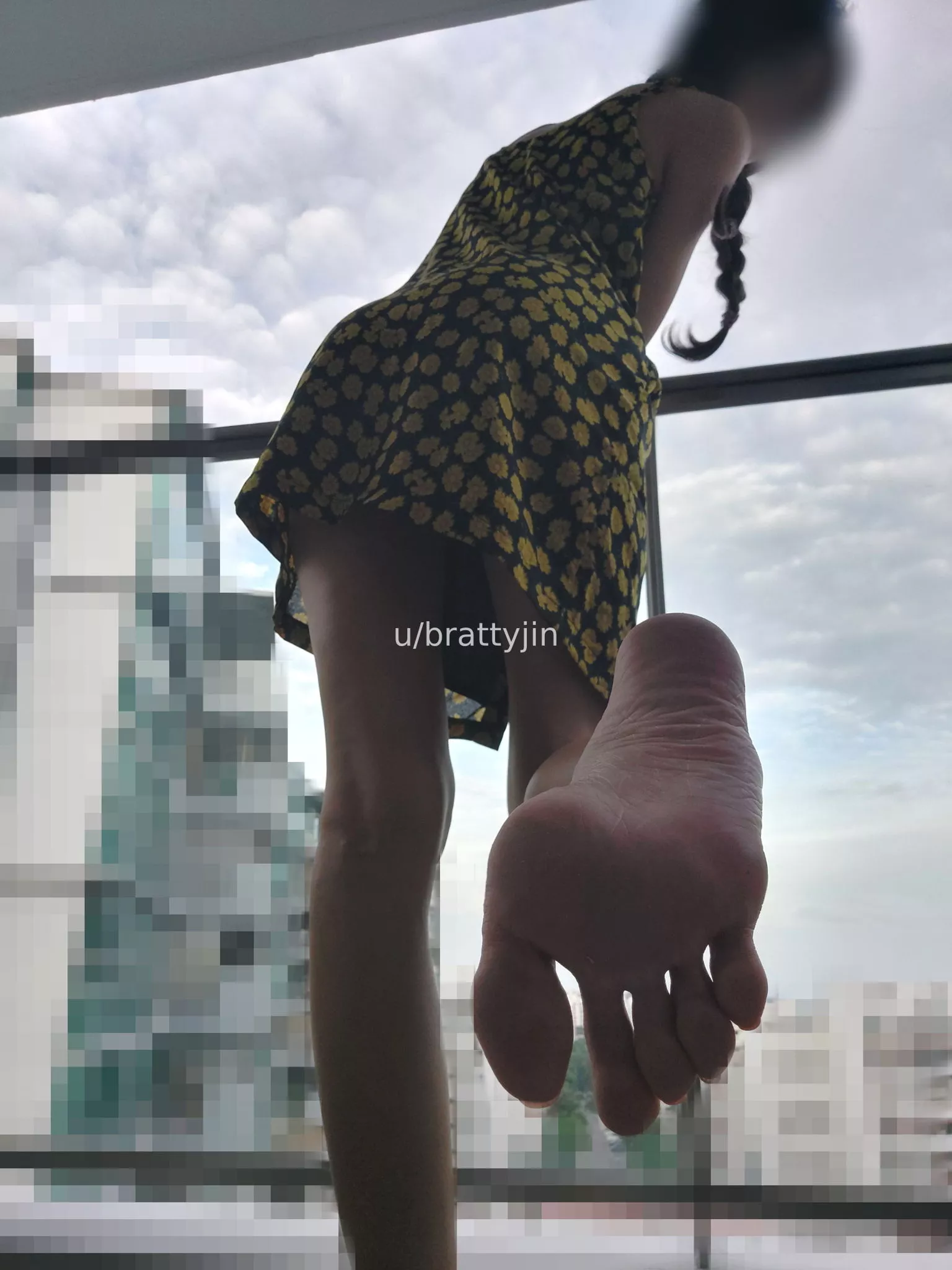 would u lick the feet of a cute asian brat? posted by brattyjin