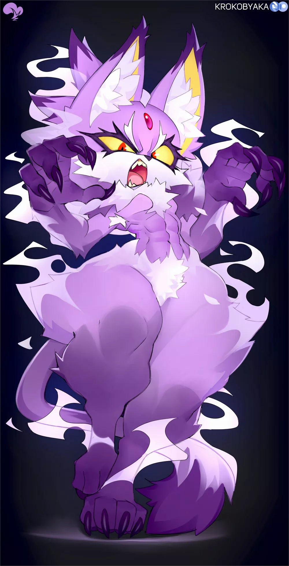 Blaze the Werecat (Krokobyaka) posted by footlettuceburger360