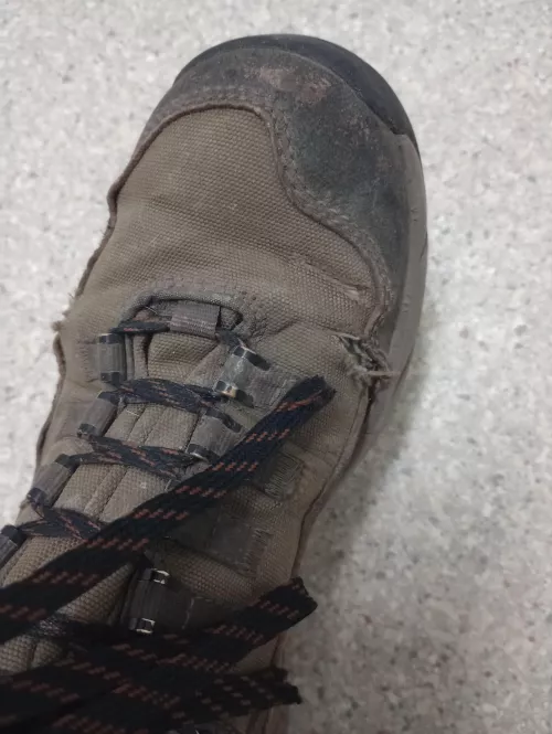 Does this seem normal for 1.5 years of daily use? They're Danners. by liquidis54