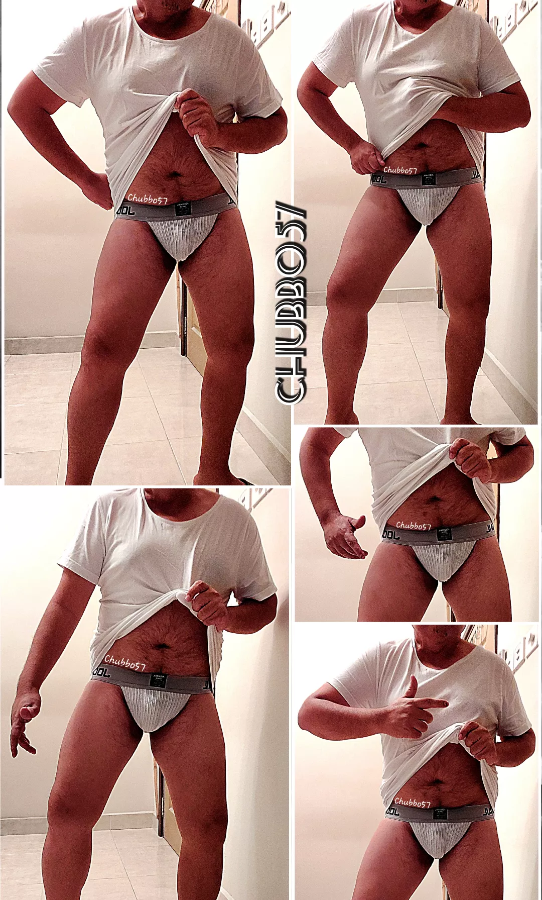 Final day of Jocktober. Homage to this strappy, sexy month in one of my fave pair of whites. 🤍🐻‍❄️🕊️👻🥚 posted by chubbo57
