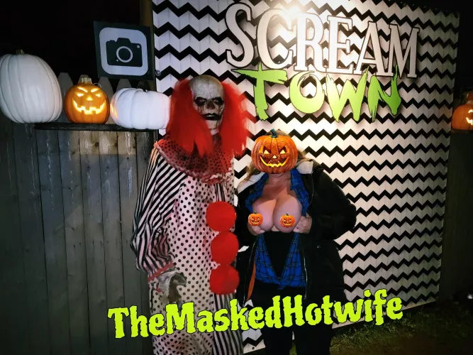 Getting freaky with the Scary Monsters by themaskedhotwife