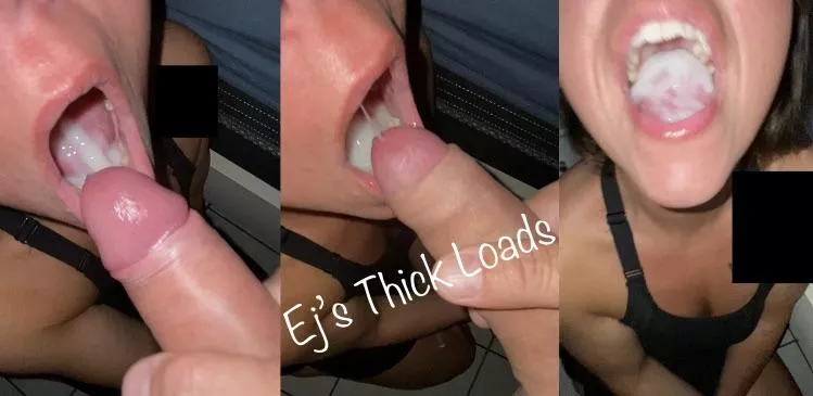 Getting her late night mouthful of cum. Let me fill your girl’s mouth too 😉💦 posted by Mr_big_loads