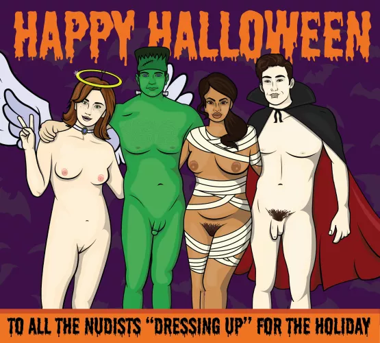 Happy Halloween by NudistNewbies
