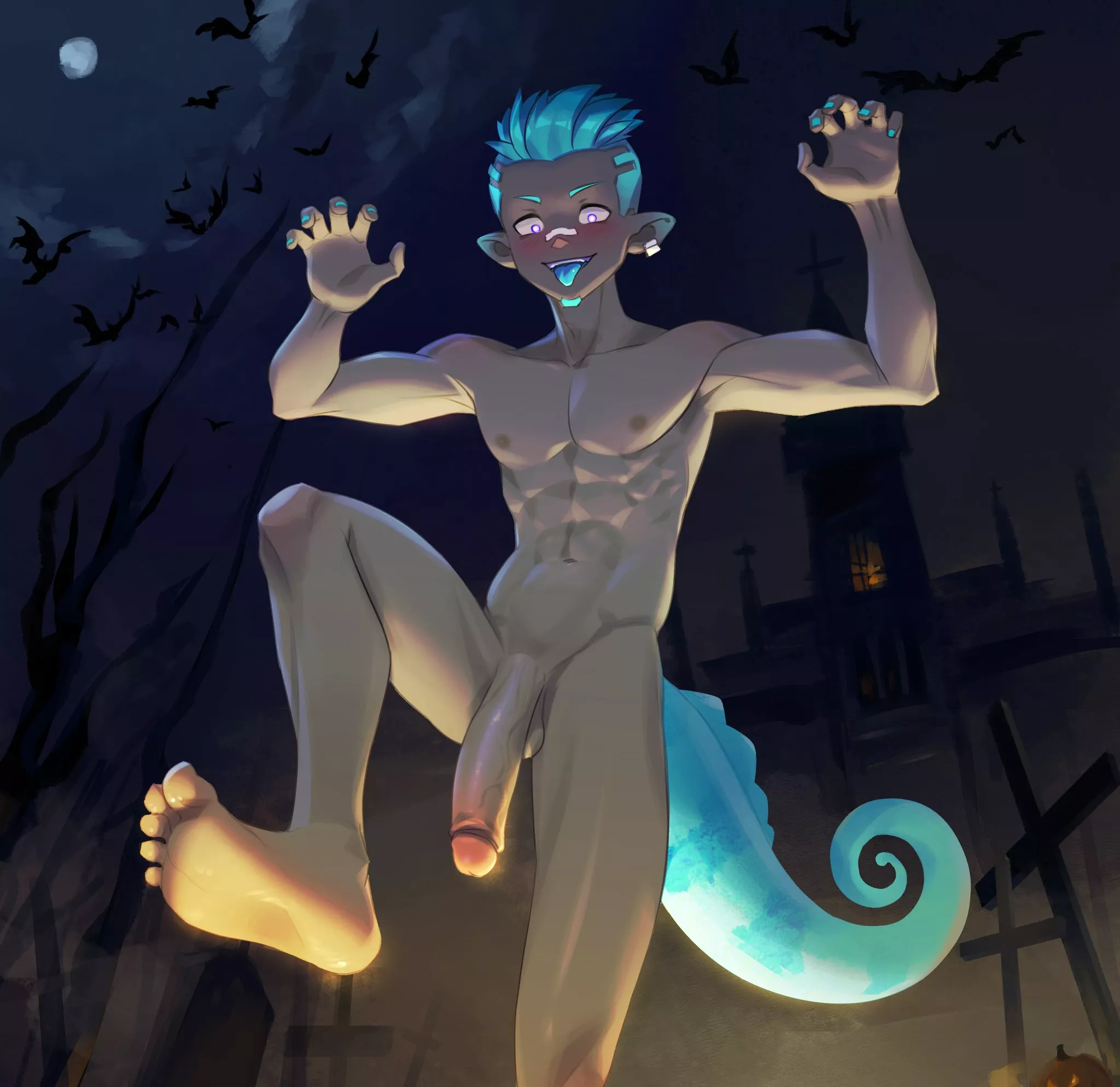 Happy Halloween👻 (@JellyJade0035) posted by Anti-Power_Mode