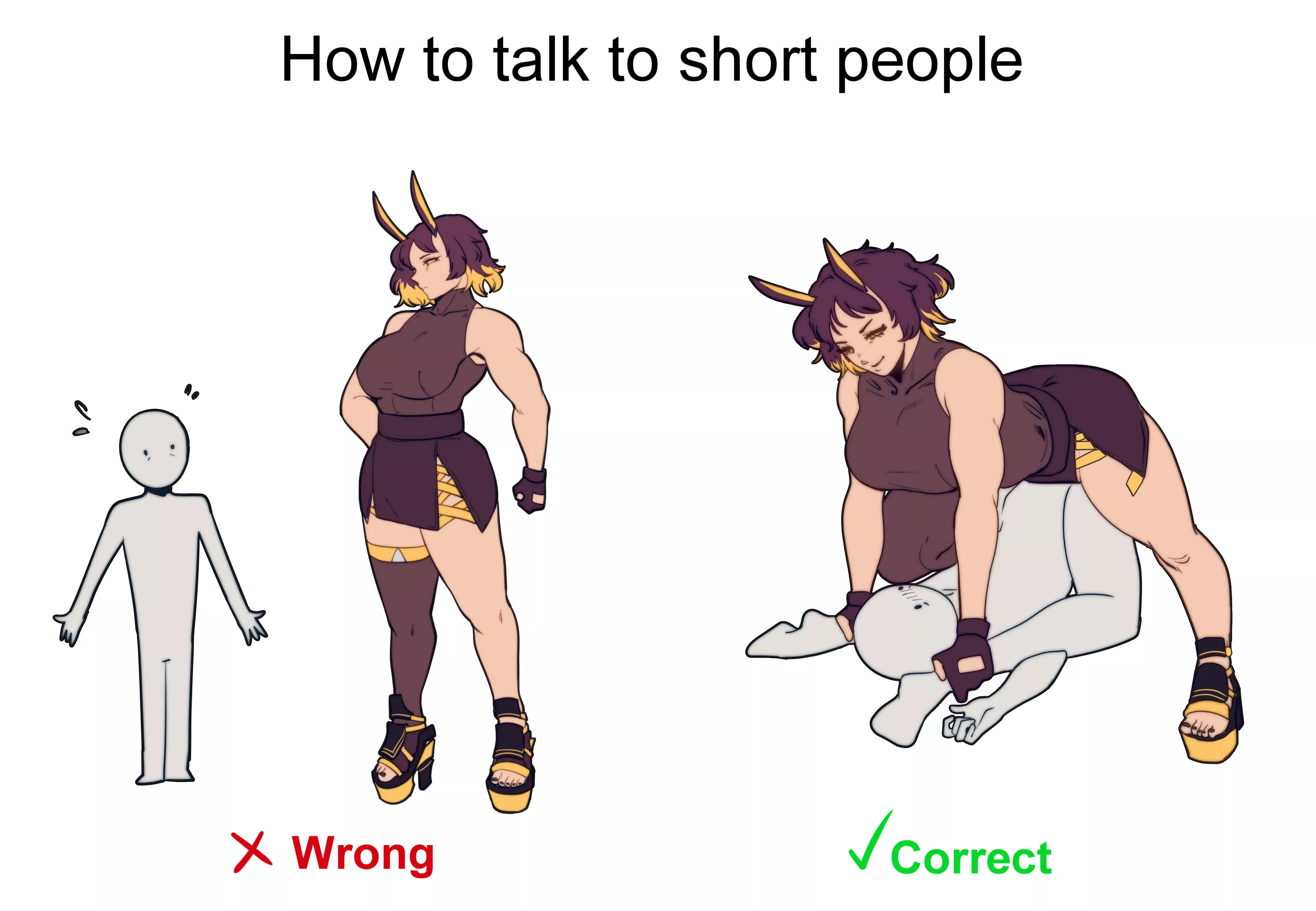 How to breed a short person posted by SoManyCookies