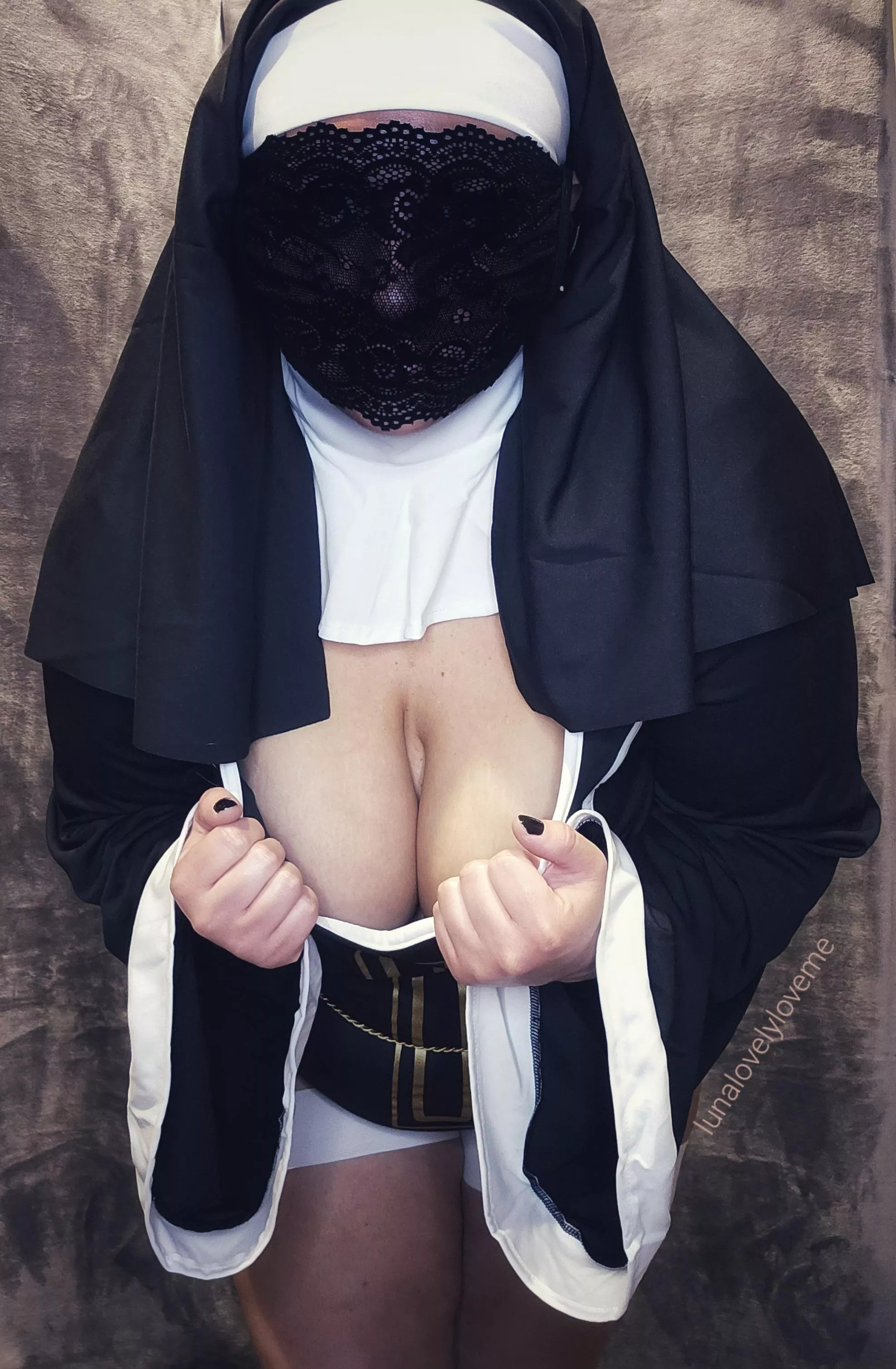 I see no reason to resist, sins can be forgiven. posted by Lunalovelyloveme