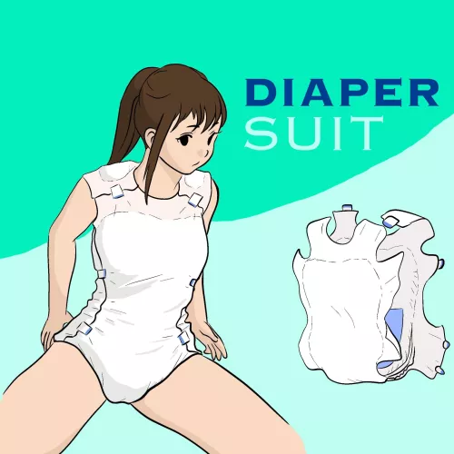 Imagine Diaper Suit by Witty-Stranger2089
