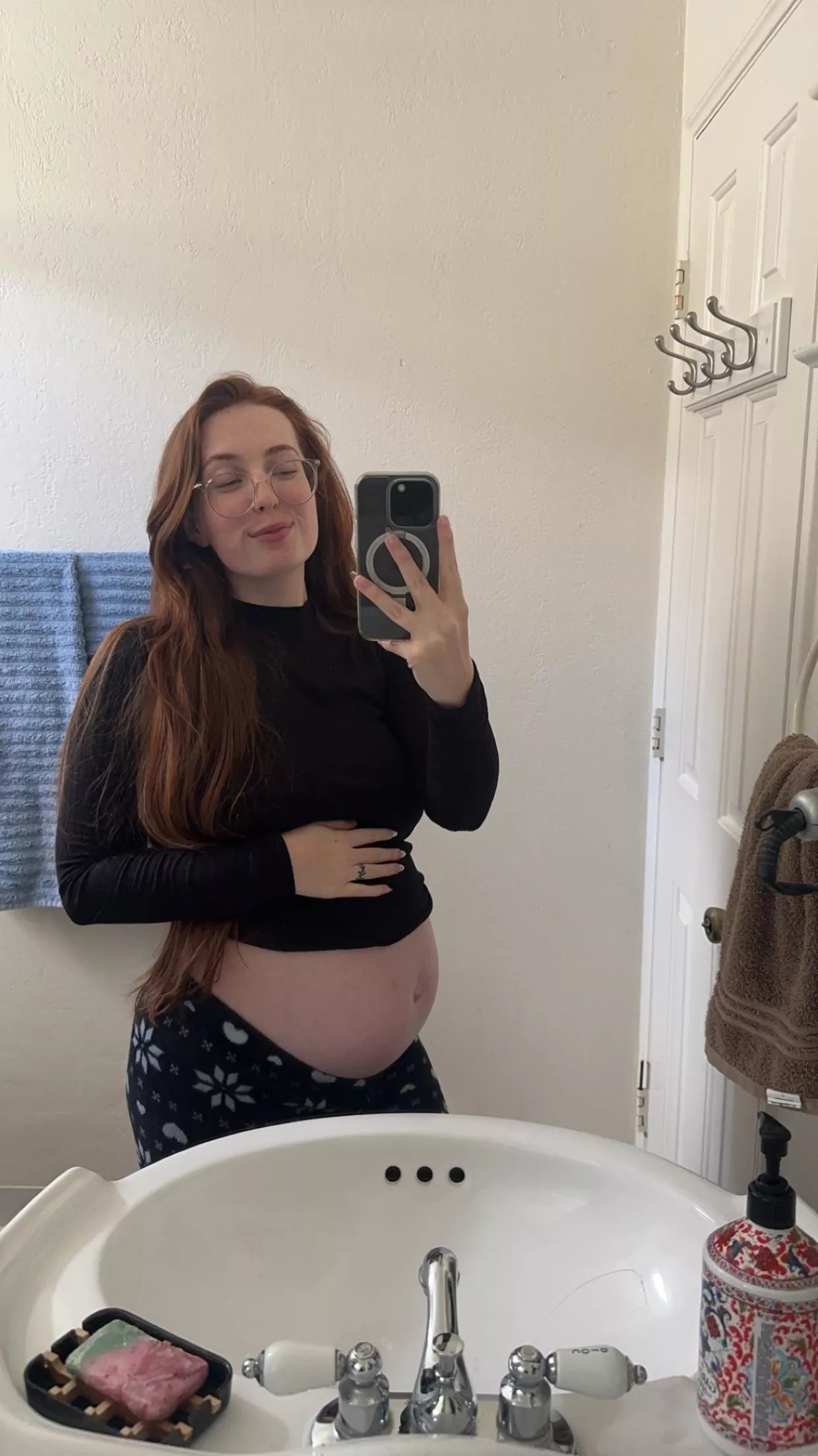 Loving my tiny baby bump rn posted by CreativeHazel
