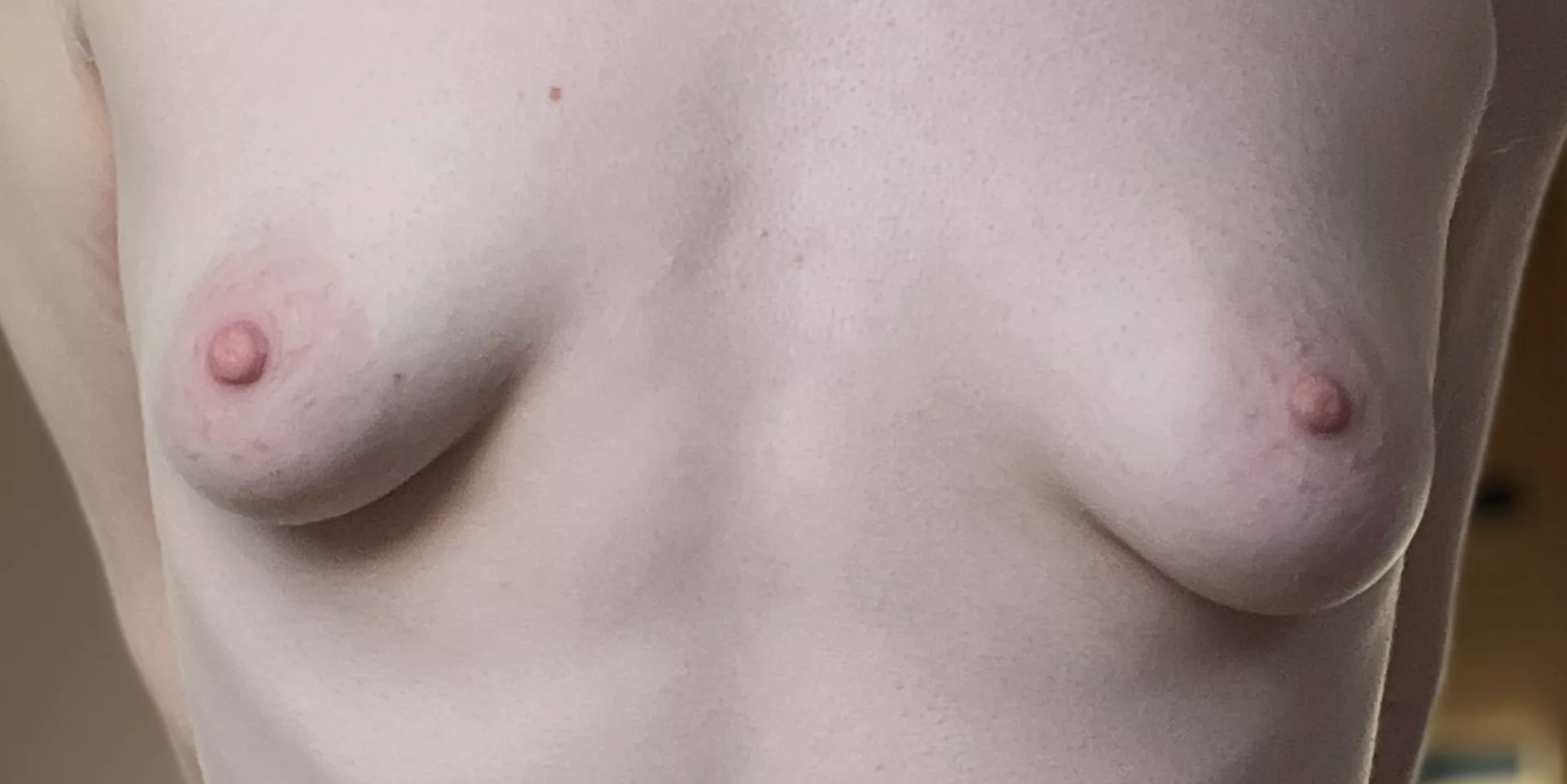 My tiny boobs with areolas are the perfect treat for Halloween today 🎃👻 posted by Chaoticspill32