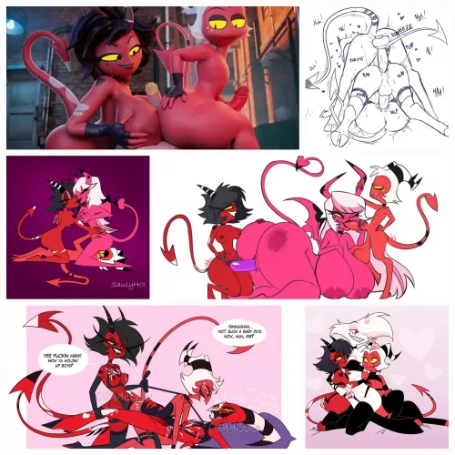 Power Couple Collage by hornysluttybisexual