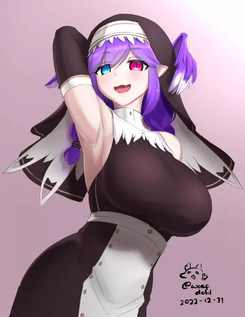 Sister Selen Tatsuki (Woof) [Nijisanji] by TheRoySez