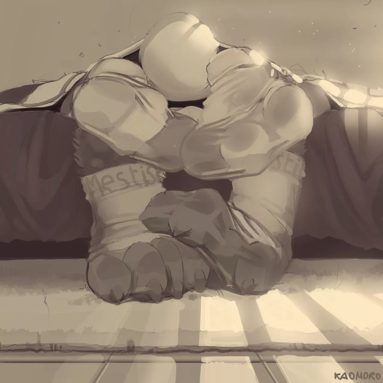 Sleeping socks posted by Direct_To_VHS