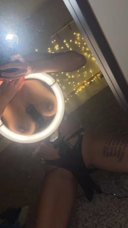 Surprised I got my tits through the ring light by titaniumbreasted