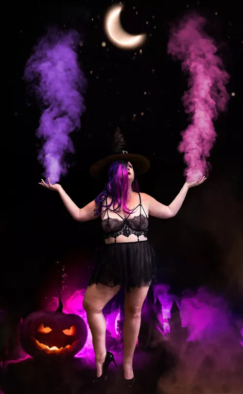 “There’s a little witch in all of us.” by annieriviera