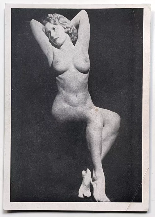 Unknown Model, Unknown Photographer (1940s) by ahilava