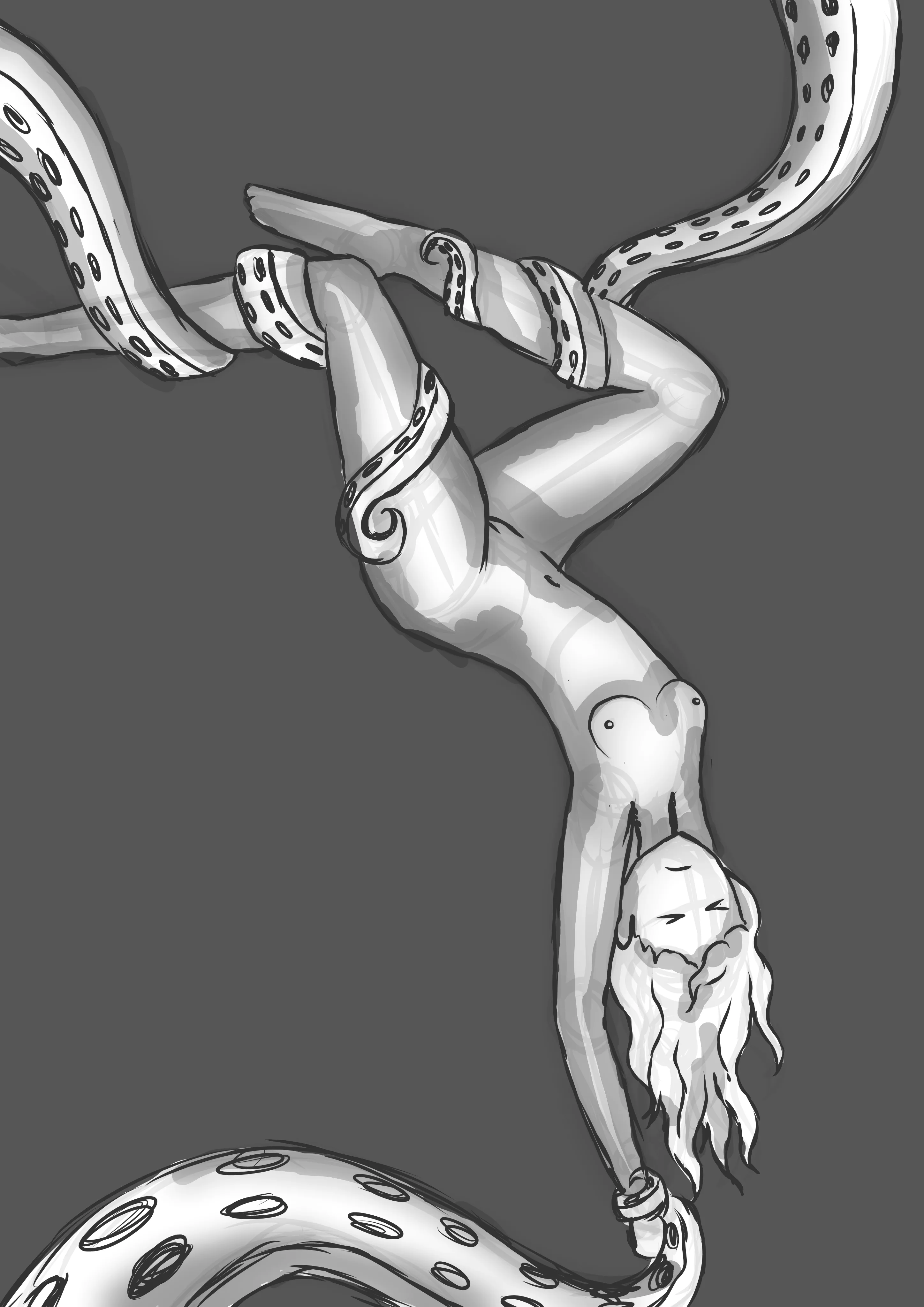 Upside down (Artist: Me) posted by cosplaycatlady