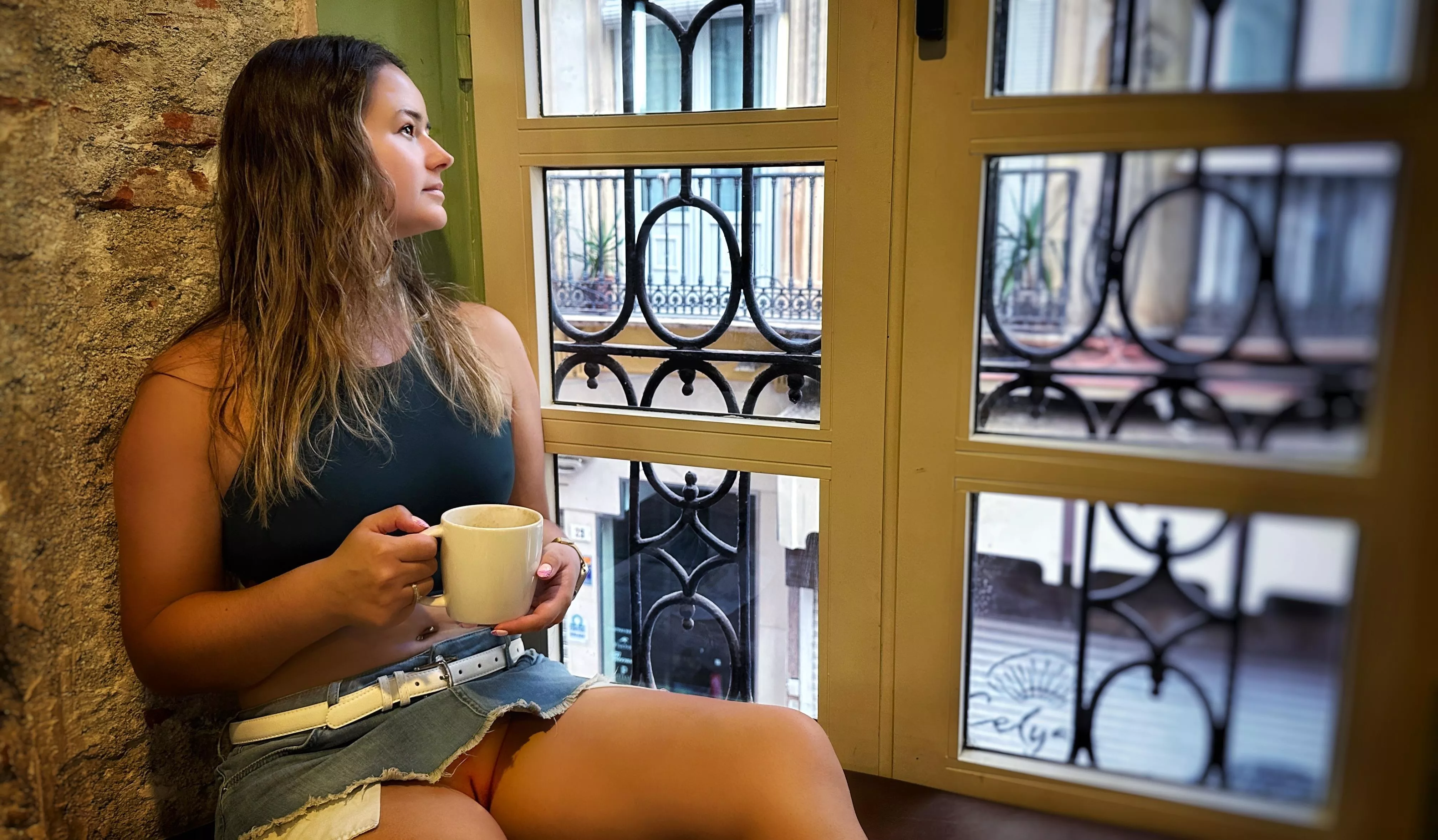 When my skirt is short and I’m not wearing panties posted by FreelyKaty